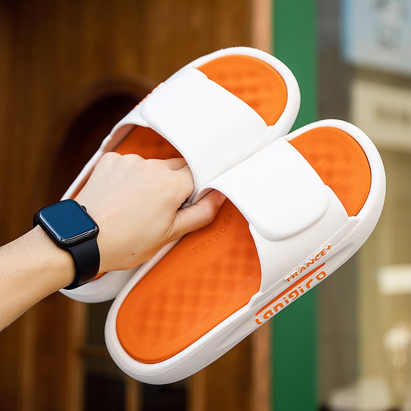 Wholesales New Style Men's Anti-slip Comfortable and Breathable Slides Slippers Beach Slides Slippers for Beach Walking Pool