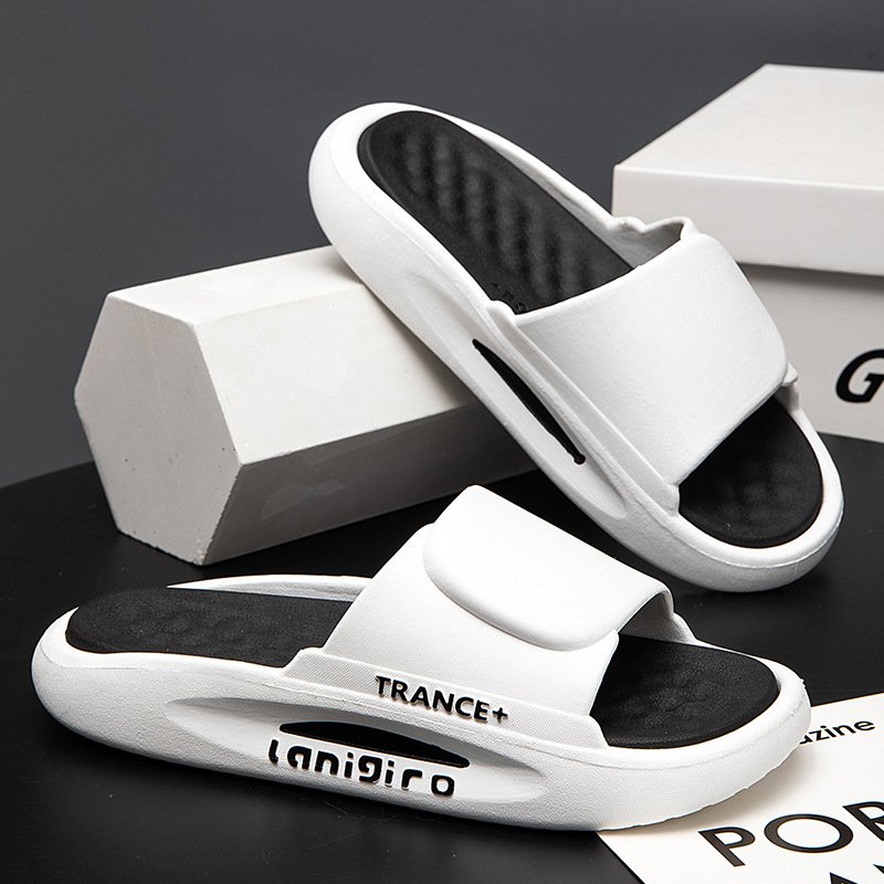 Wholesales New Style Men's Anti-slip Comfortable and Breathable Slides Slippers Beach Slides Slippers for Beach Walking Pool