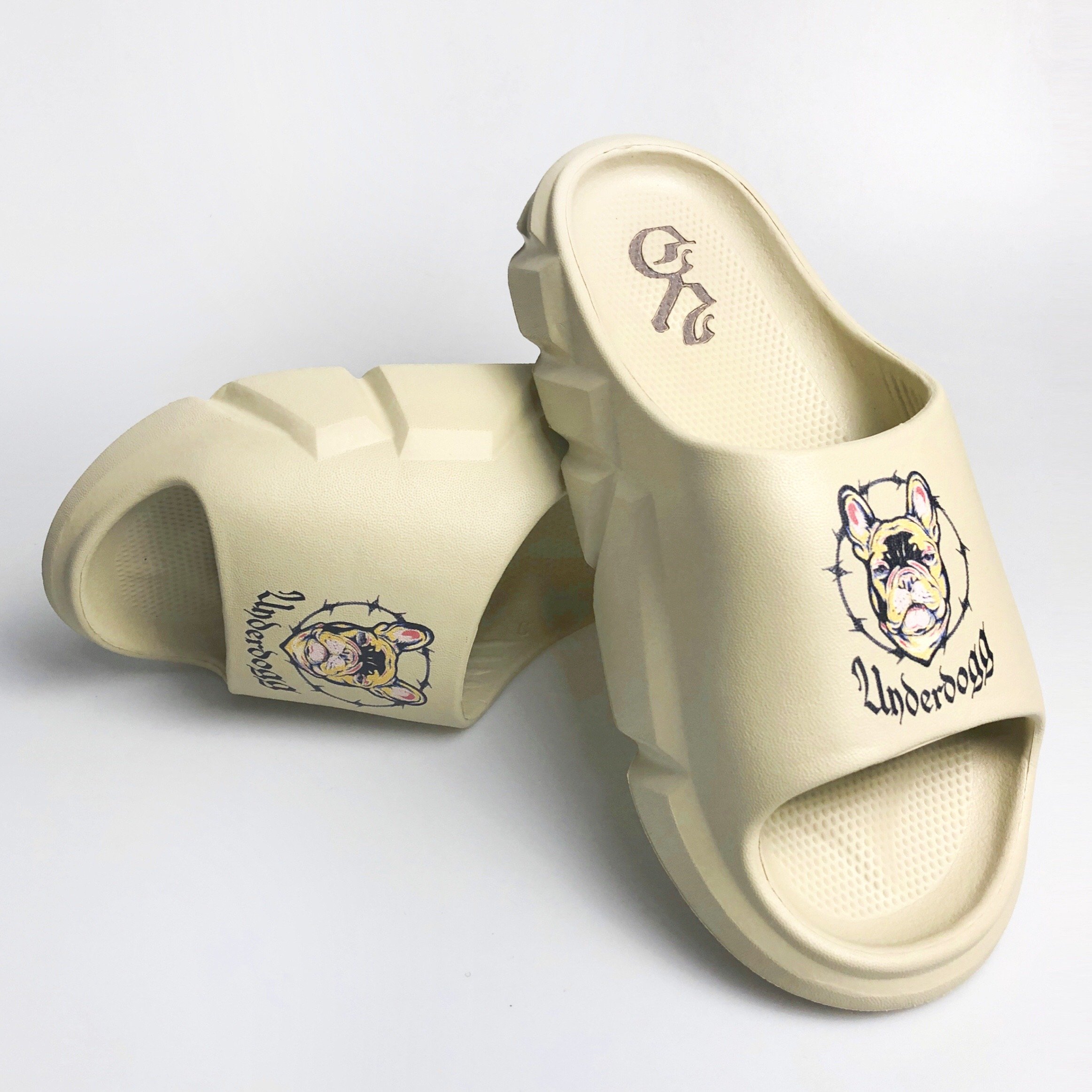 Summer Custom Brand Logo Shoes Box Sports Sandals Slipper Unisex Casual Eva Foam One-piece Molde Slippers Custom For Men