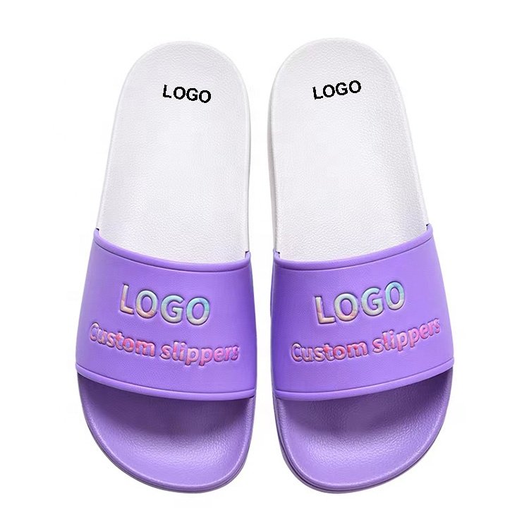 Slides Pvc Yellow Slippers High Quality Wholesale White/black Soft Summer Blank Slides Sandals Men women Fashion Outdoor