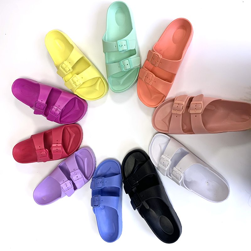 Bosirui Fashion beach slides slippers EVA custom slippers for beach flat Sandals For Women Shoes Designer flip-flops slippers