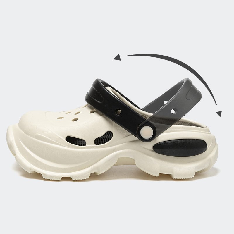 High Quality Thick Platform Clogs Height Increasing Women's Shoes Slippers EVA Soft Men's Shoes Sporty Slides Slippers