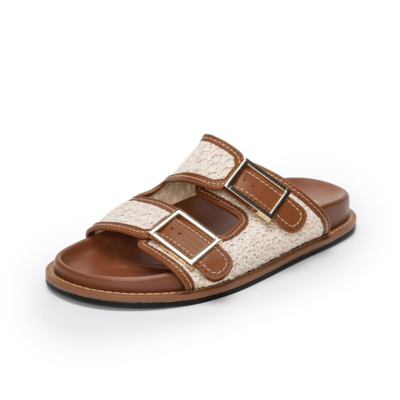 2024 wholesale ladies home slippers fashion slides slippers for women
