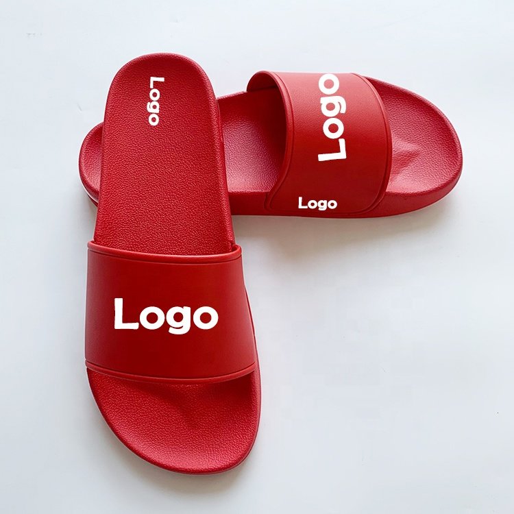 2024 Wholesale Custom Unisex Slides Slippers Fashion Blank Slides Slippers Custom Logo Slippers for Adults