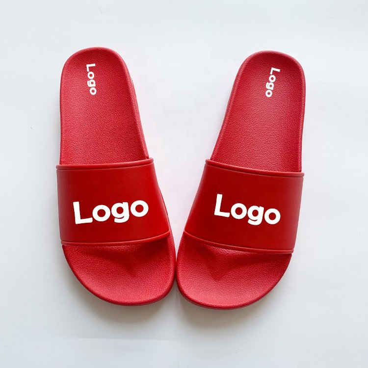2024 Wholesale Custom Unisex Slides Slippers Fashion Blank Slides Slippers Custom Logo Slippers for Adults