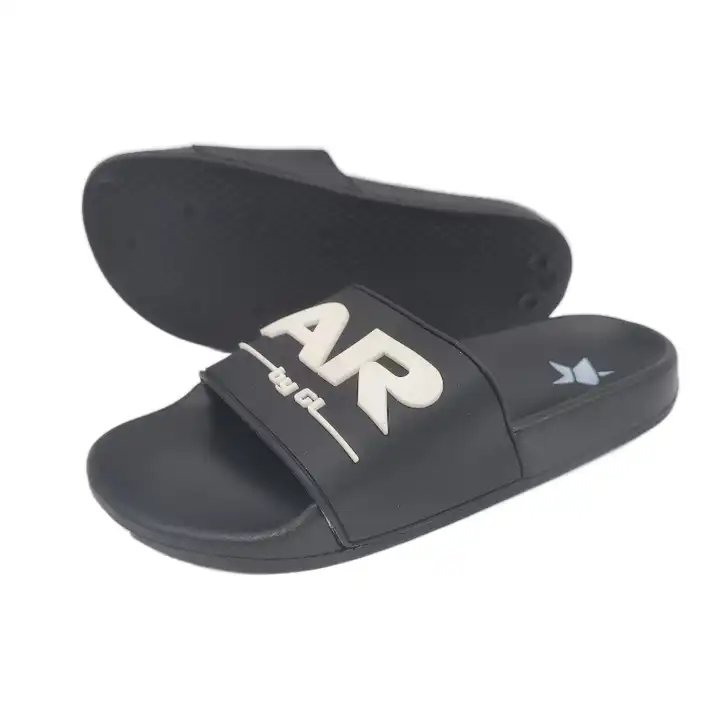 High Quality Women Shoes Custom Logo Flat Fabric Tape Ladies Slides Slipper Sandals Slippers For Man Women