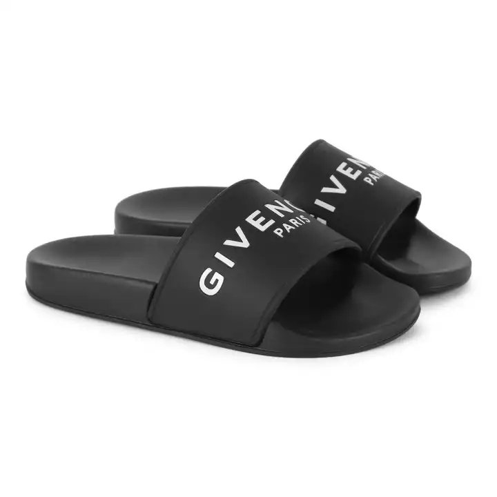 High Quality Women Shoes Custom Logo Flat Fabric Tape Ladies Slides Slipper Sandals Slippers For Man Women