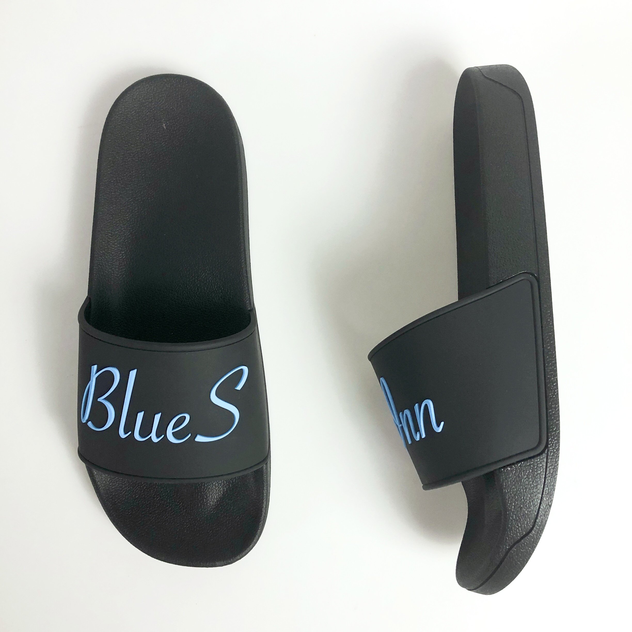 House Slippers Hotel Beach Unisex Slipper Embroidered Plastic Gym Home Custom Logo Slide Sandals Women Men