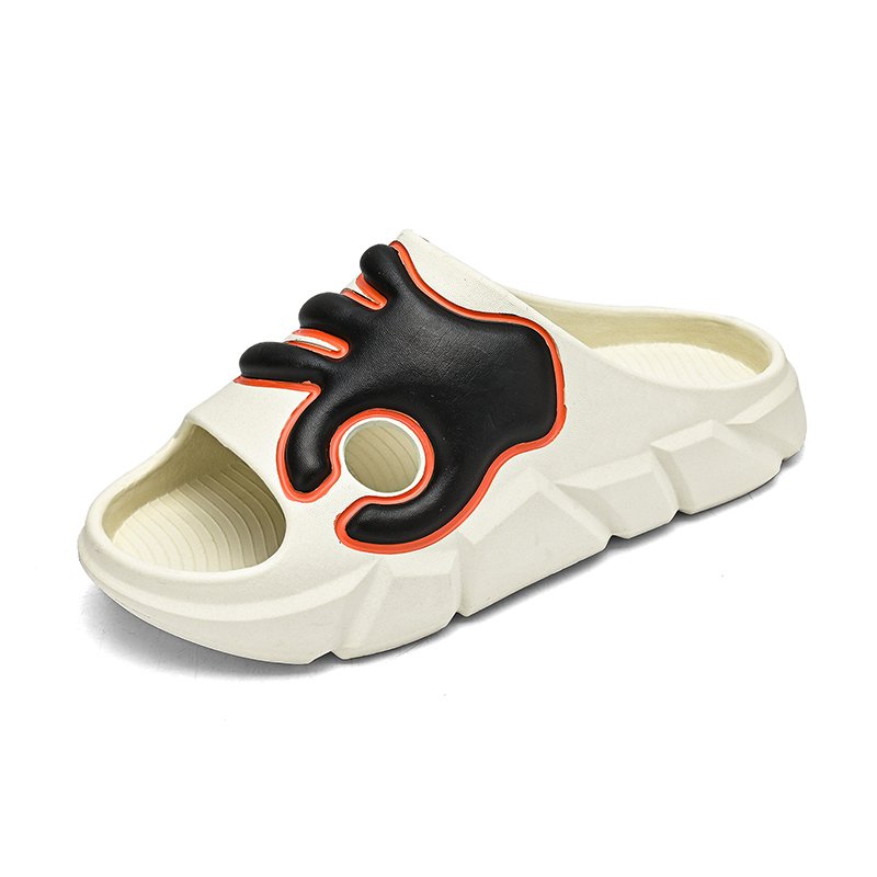 Summer Casual Men EVA Soft Slippers OK Gesture Design Outdoor Beach Men Foam Slides