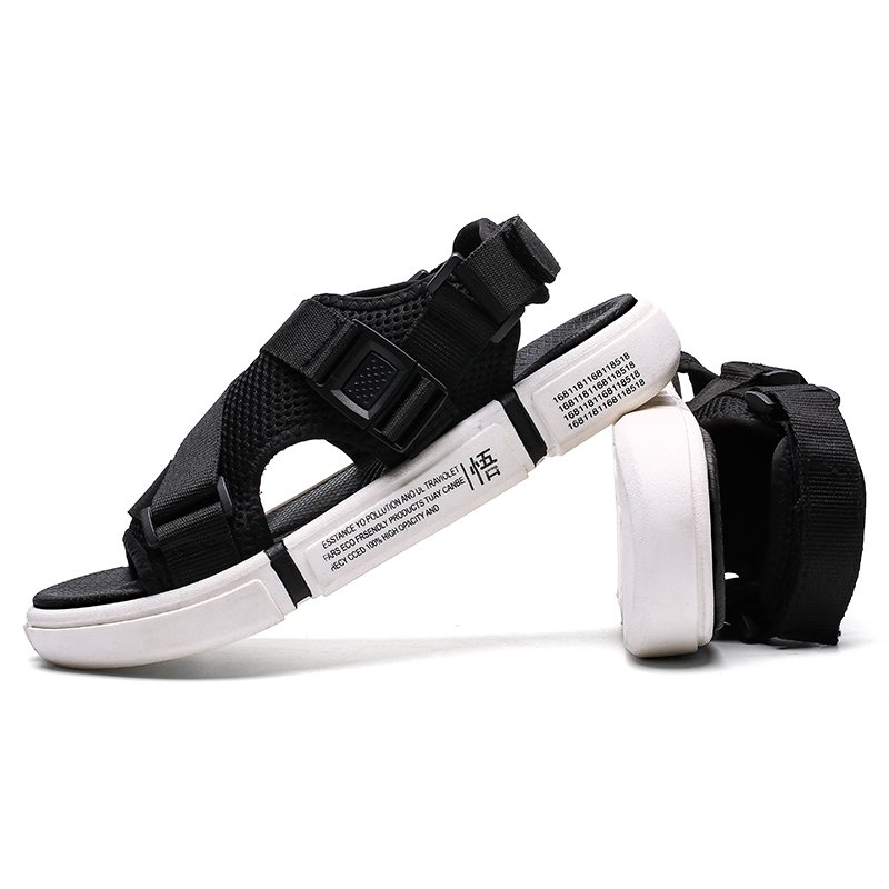 Comfortable Men's Sandals Sports Adjustable Strap Walking Hiking Sandals Open-toe Slipper Sneakers