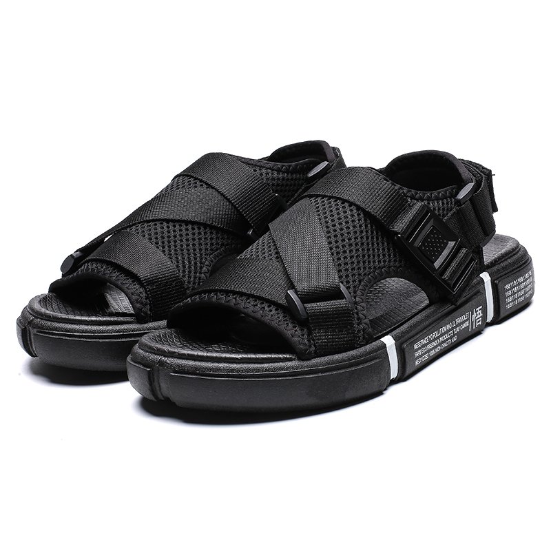 Comfortable Men's Sandals Sports Adjustable Strap Walking Hiking Sandals Open-toe Slipper Sneakers