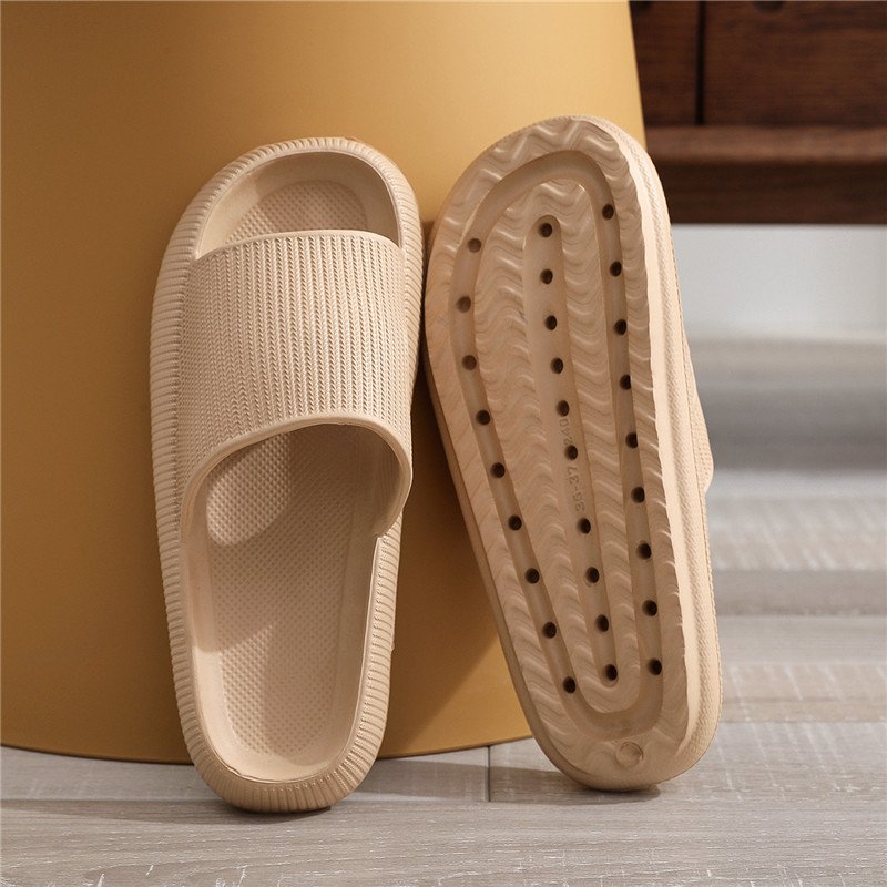 Wholesale Unisex Eva Flat House Slides Slippers; Light Weight Quick Drying Breathable Non-Slip Slippers for Shower Indoor Use