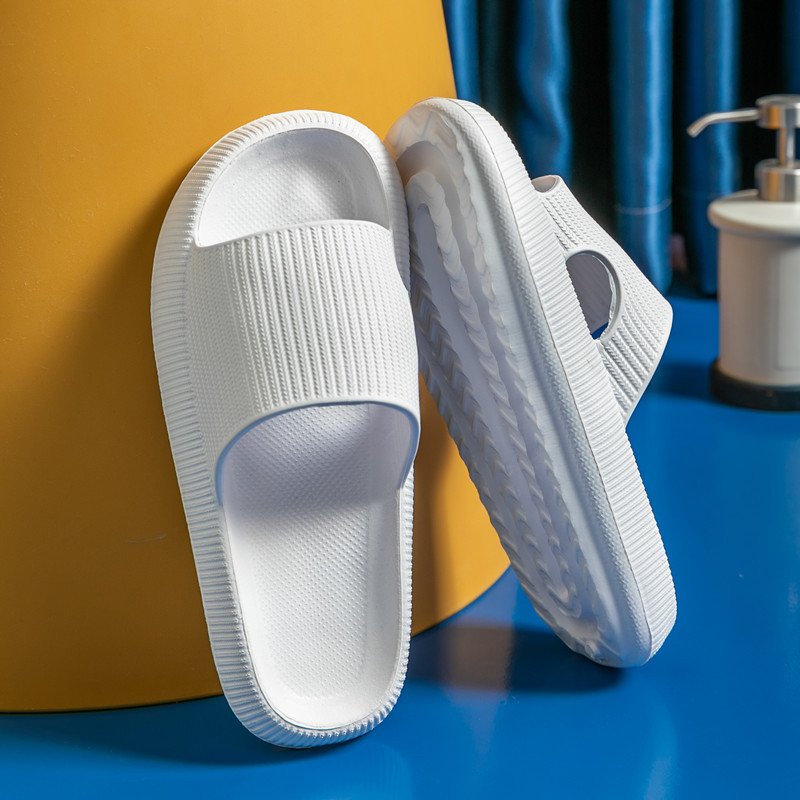 Wholesale Unisex Eva Flat House Slides Slippers; Light Weight Quick Drying Breathable Non-Slip Slippers for Shower Indoor Use