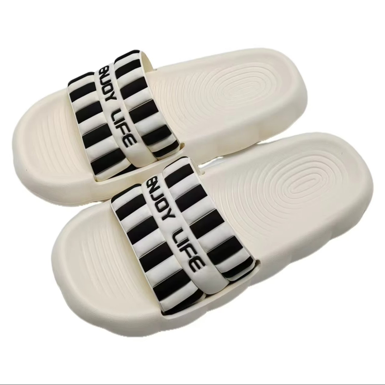 New Fashionable Trending Customized Soft Breathable Light Weight Unisex Comfortable Slides Slippers High Quality EVA Material