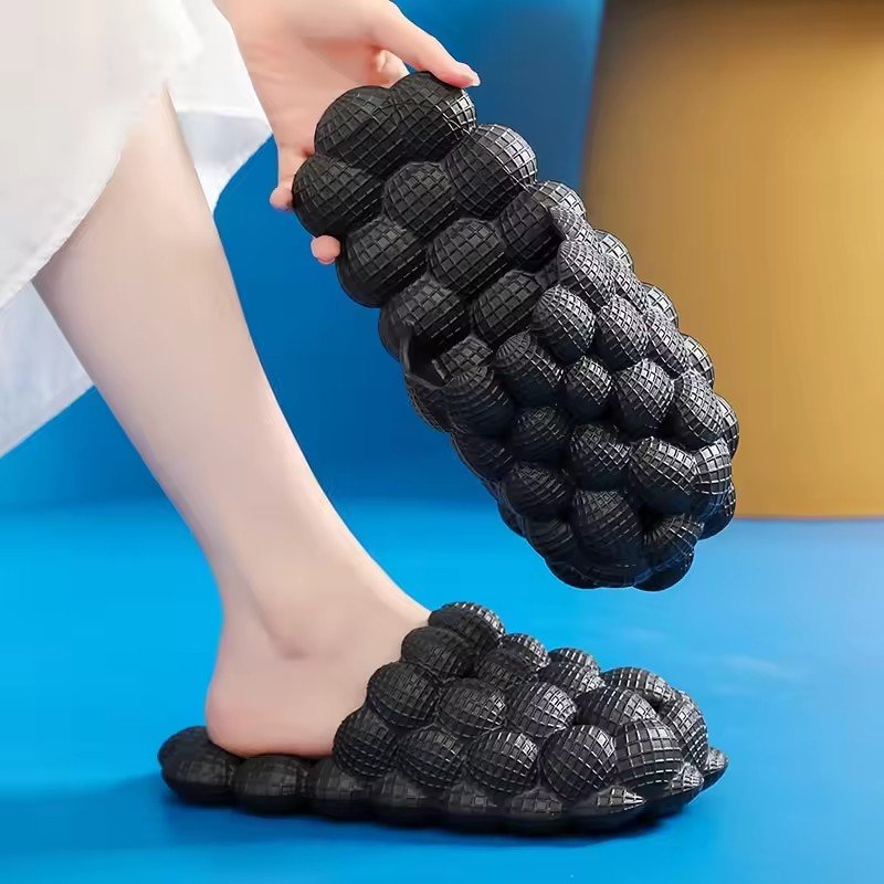 Fashion Designer Beach Bubble Slides Slippers Unisex Non-slip Soft Eva Bathroom Slippers Slide Designer Slippers For Women