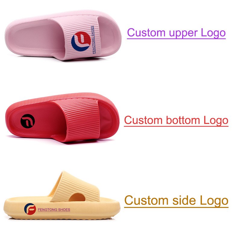 Slides Slippers For Women Home Cloud Pillow Platform Summer Shoes Women Sandals Anti Slip House Personalized Bedroom Slippers