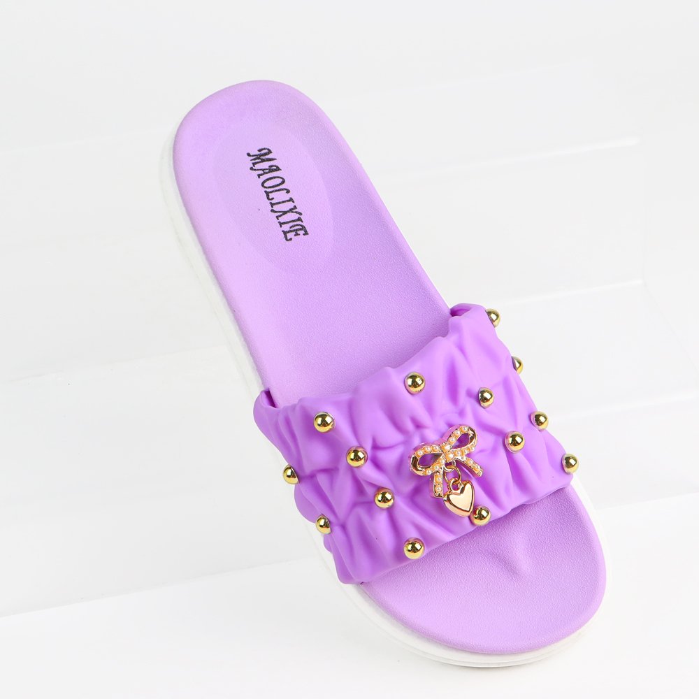 New Design Fashion Lady EVA Footwear Design Slipper Slide Slippers For Teenagers