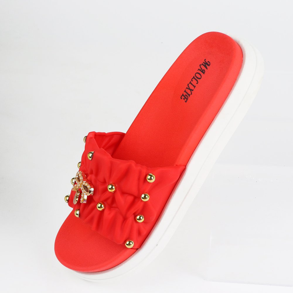 New Design Fashion Lady EVA Footwear Design Slipper Slide Slippers For Teenagers