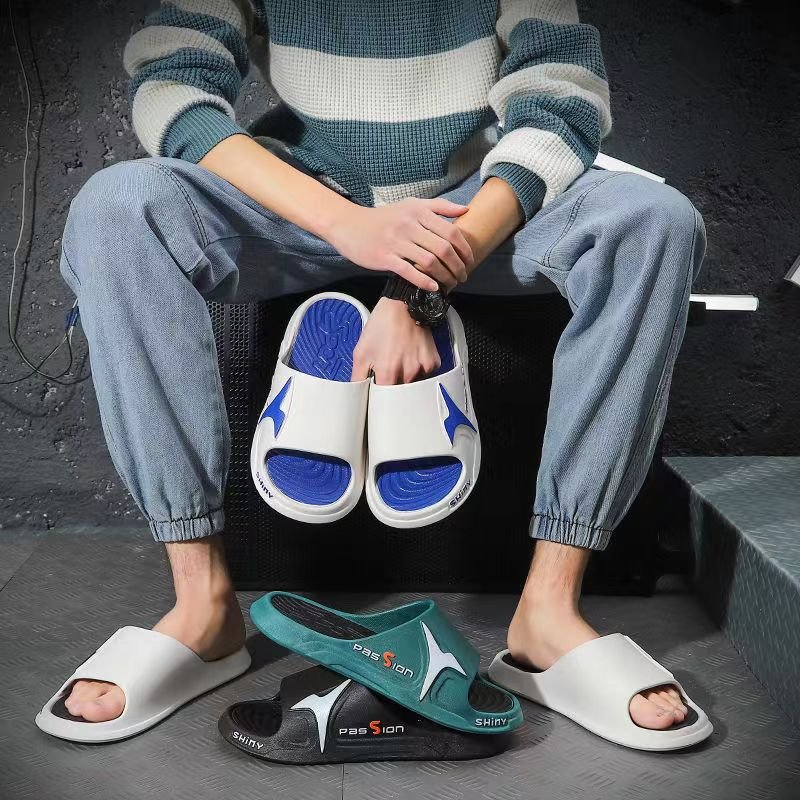 New EVA sole men's open toe outdoor sports walking sandals bath beach slides slippers for men summer
