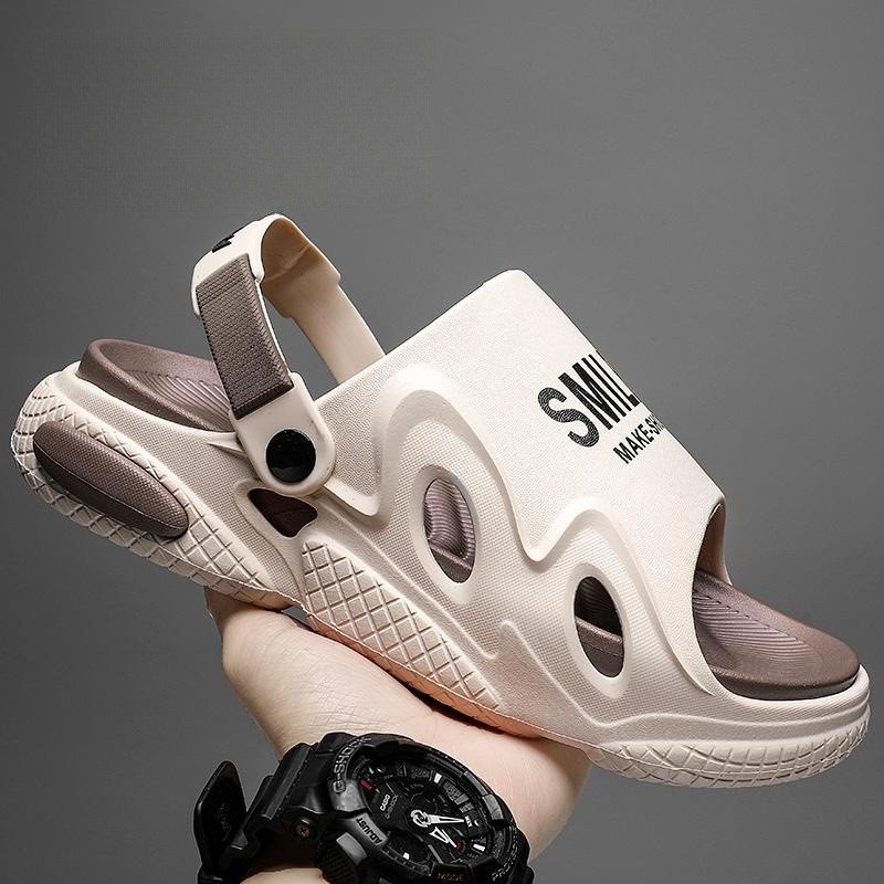 Wholesale Slides Slippers Fashion PVC Funny Fashion Kids Men Shark Slides Slipper Sandals Adjustable Trap