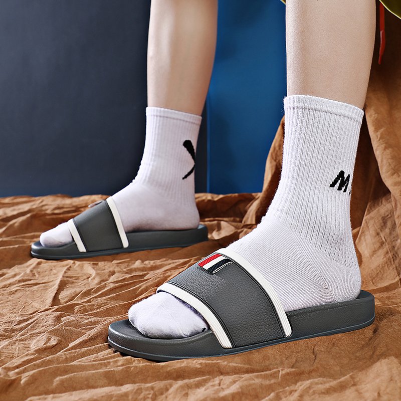 slippers man wholesale pantoufles zapatilla de hombre designer printed custom logo house soft eva outsole men's slippers slipper