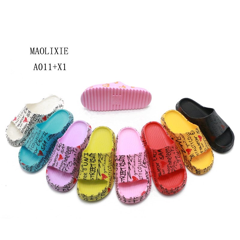 Custom Slipper Baby Kids Shoes Slides Home Cartoon Sandal Children's Kids Slide Slippers