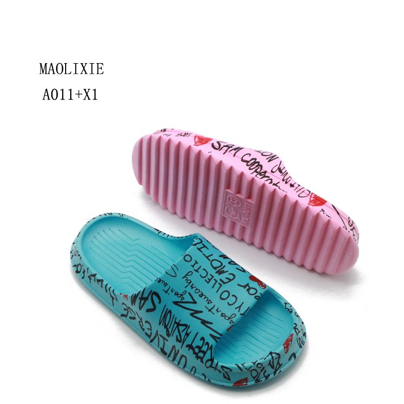 Custom Slipper Baby Kids Shoes Slides Home Cartoon Sandal Children's Kids Slide Slippers