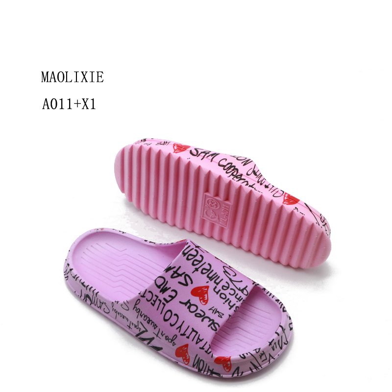 Custom Slipper Baby Kids Shoes Slides Home Cartoon Sandal Children's Kids Slide Slippers