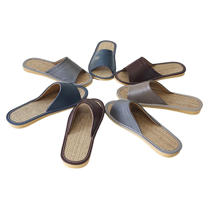 Cheap Indoor Slide Slipper Letter Embroidery Quick Dry Open Toe Home Use Slippers Men