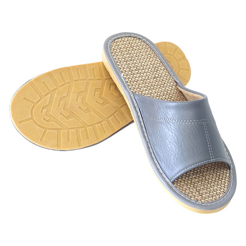 Cheap Indoor Slide Slipper Letter Embroidery Quick Dry Open Toe Home Use Slippers Men