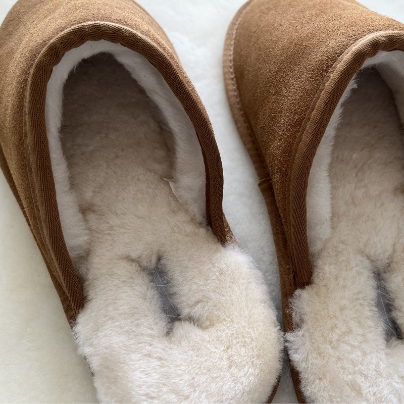 Custom logo ladies slippers winter men indoor outdoor home warm fluffy unisex flat shearling sheepskin Fashion fur slide slipper