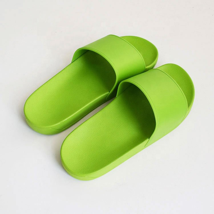 Wholesale Custom Sandals Slides Summer Fashion Plastic Slippers Wholesale women Pvc Slippers Custom Logo Beach Slide Sandal