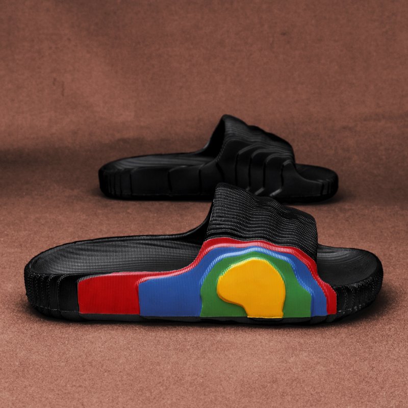 Kan ye Designer Indoor Wave Pattern Family Kids Eva Ladies Home Yezzy Custom Slides Slippers for Men