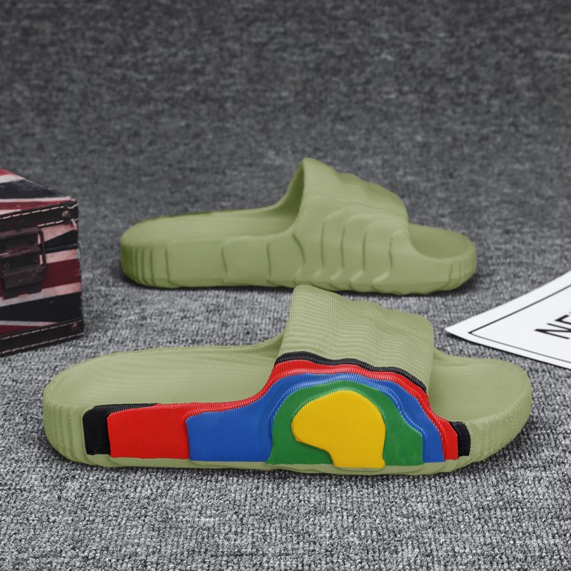 Kan ye Designer Indoor Wave Pattern Family Kids Eva Ladies Home Yezzy Custom Slides Slippers for Men