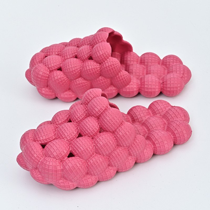 summer eva shoes slippers clogs charms bubble slippers bubble slides with charm
