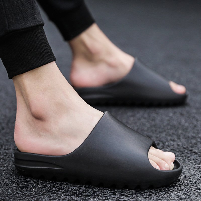 Hf Summer Home House Outdoor Eva Thick Sole Luxury Original Pillow Cloud Slides Slippers For Women And Men