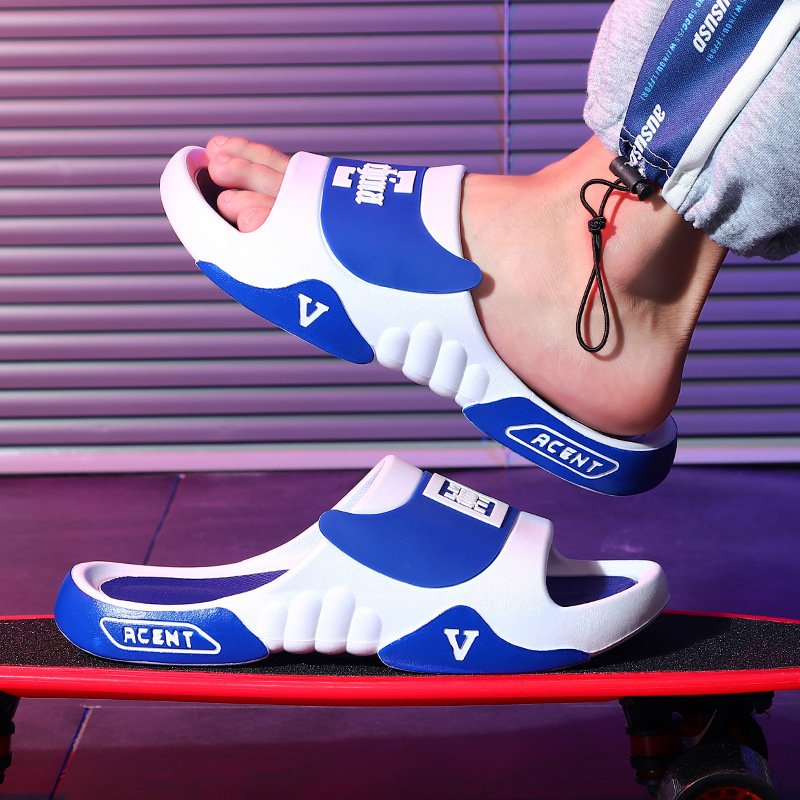 2024 New XuYe New Hot Sale PVC Shoes men Soft Massage Bottom Home Men Outdoor sport Slides Slippers For men