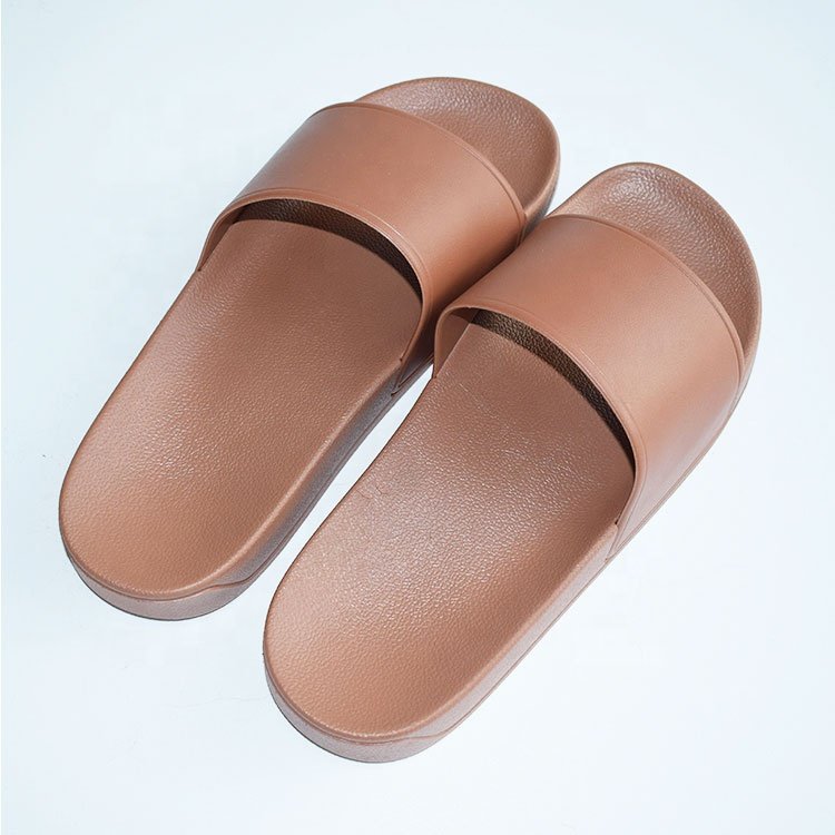 India wholesale slippers customized printed slipper pvc luxury slides men's slider men slippers 2021