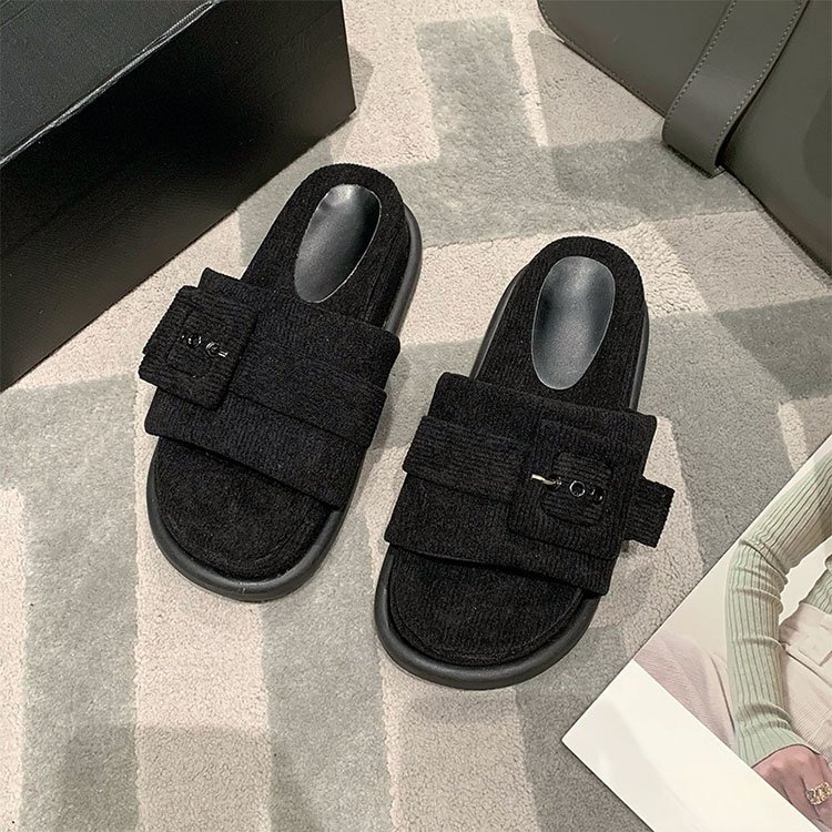 New Beach Sandals And Slippers Trend Thick Sole Unisex Slides Shoes Summer Women designer sandals for women