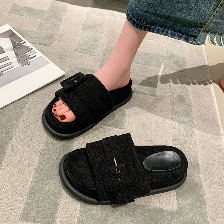 New Beach Sandals And Slippers Trend Thick Sole Unisex Slides Shoes Summer Women designer sandals for women