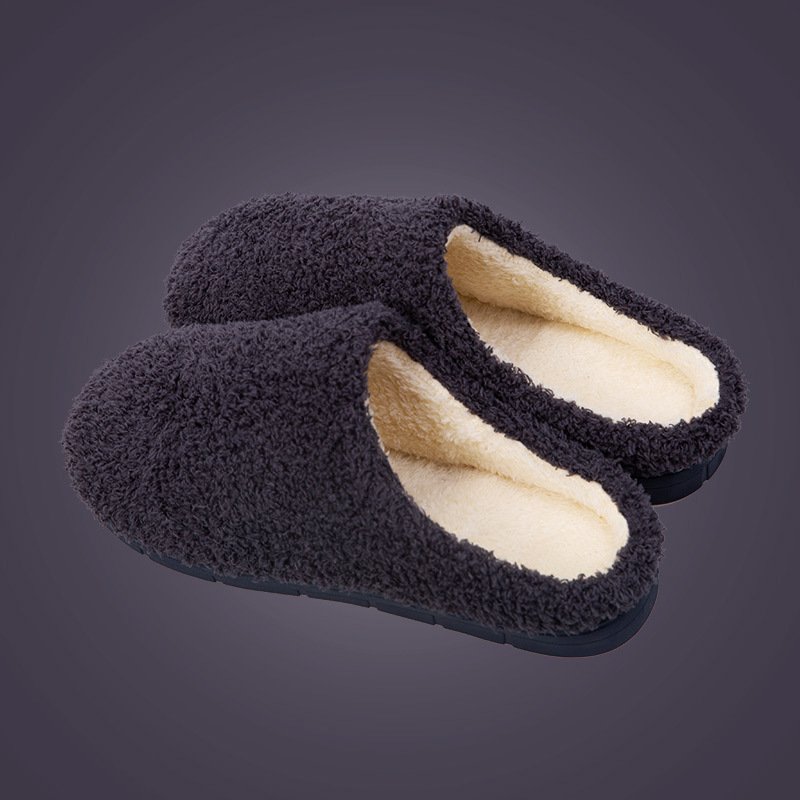 Wholesale Ladies Fashion Fur Slides Slippers Fluffy House Indoor Home Women's Designer Winter Furry Plush Slippers