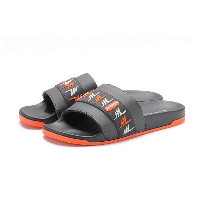 Henghao Wholesale House Slides Slippers Top Quality Designer Men's Shoes Slipper Slides Unisex Plain Solid Color Slides Slipper
