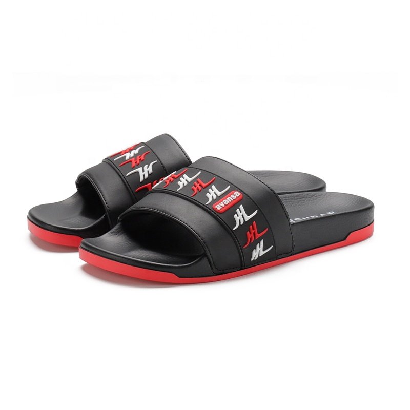 Henghao Wholesale House Slides Slippers Top Quality Designer Men's Shoes Slipper Slides Unisex Plain Solid Color Slides Slipper