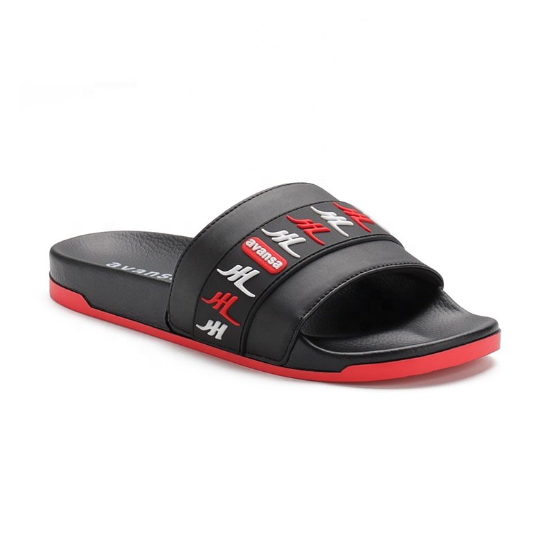 Henghao Wholesale House Slides Slippers Top Quality Designer Men's Shoes Slipper Slides Unisex Plain Solid Color Slides Slipper