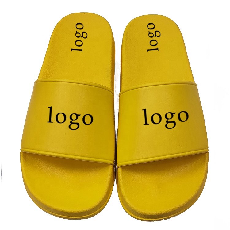 Custom blank white slide slippers sandal with logo,china slide footwear slipper,leather beach sliders slippers women