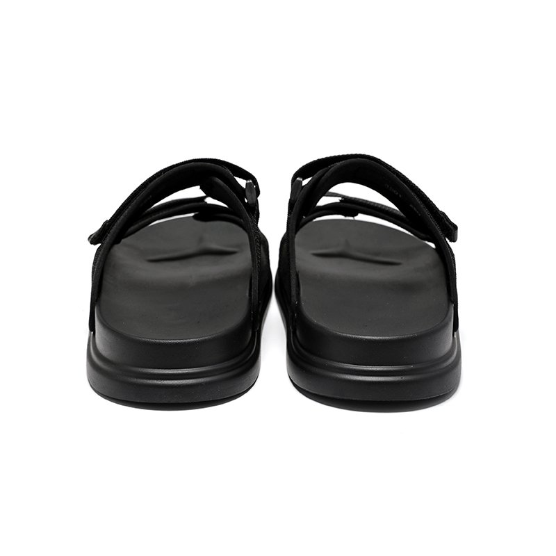 Outdoor Non-Slip Slides Male Leather Sandals Indoor Soft Leather Platform Slippers For Men
