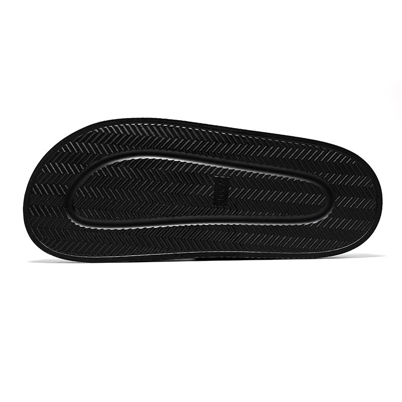 Outdoor Non-Slip Slides Male Leather Sandals Indoor Soft Leather Platform Slippers For Men