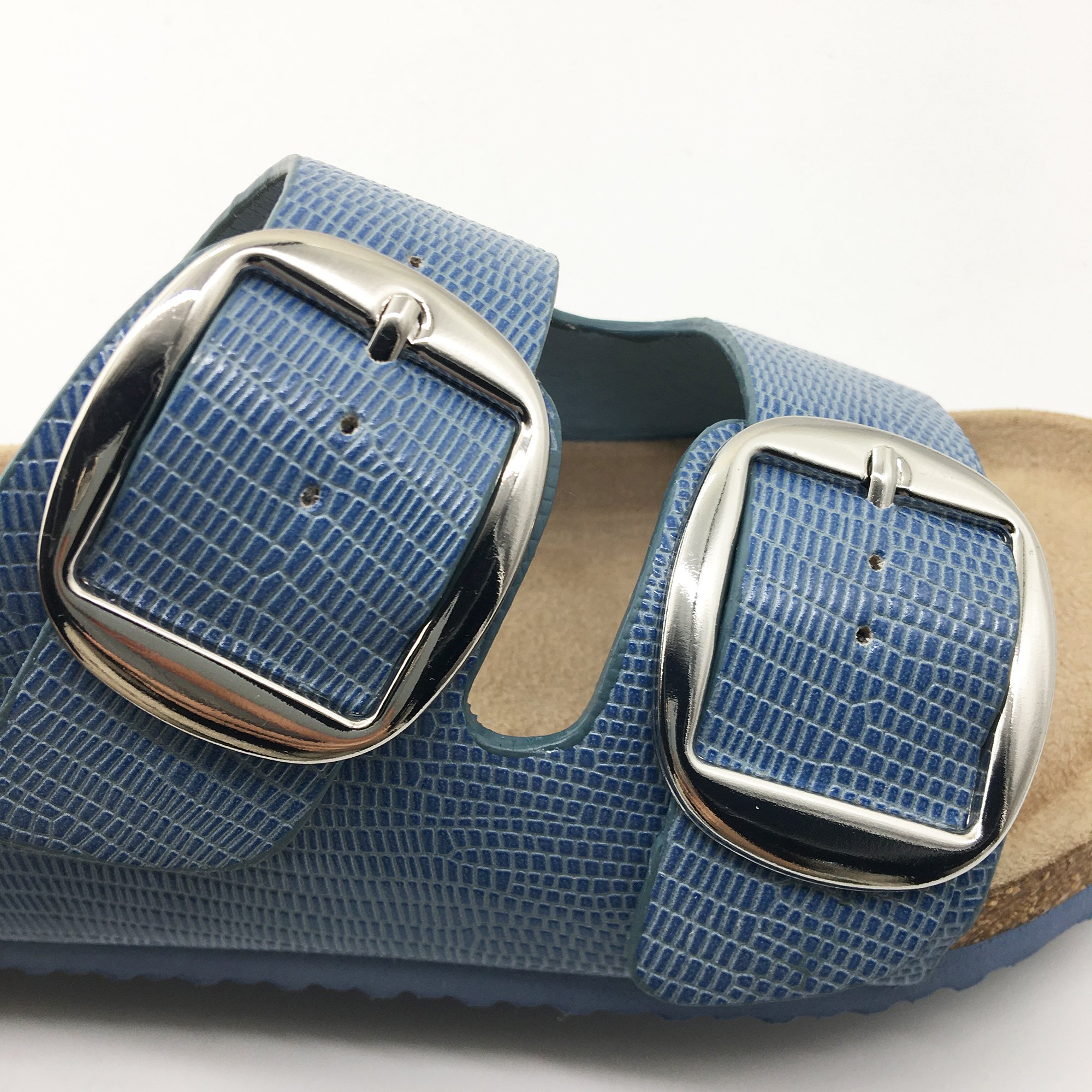 Custom Beach Toe Leather Slides Cork Slippers Women Sandals Casual Slip on Slides Shoes EVA PU Microfiber Outdoor Slippers