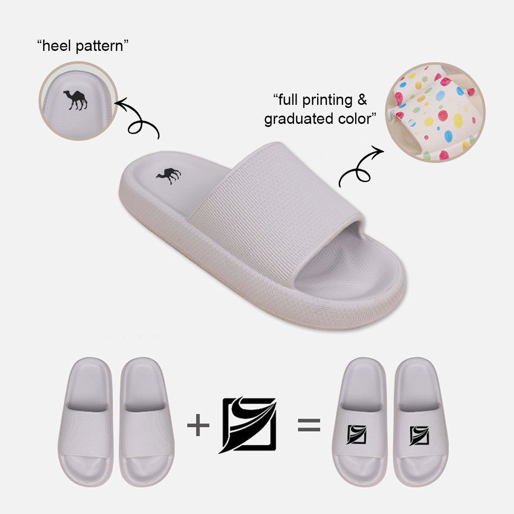 Stylish Bedroom Slippers Platform Soled Hotel Fleece Warm Slippers In House Interior Solid Plush Slippers