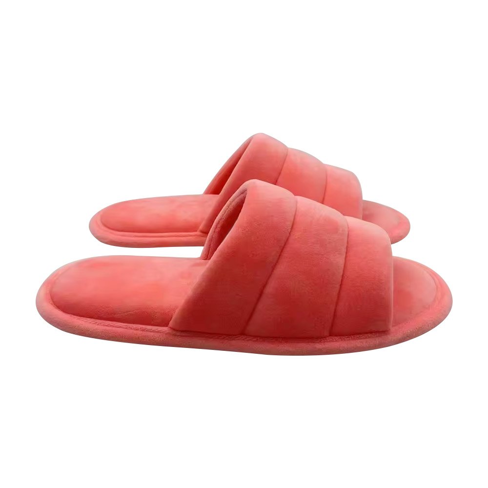 House Slippers for Women Comfy Breathable Comfy Open Toe Soft Slip-on Memory Foam Mule Bedroom Slide Slippers